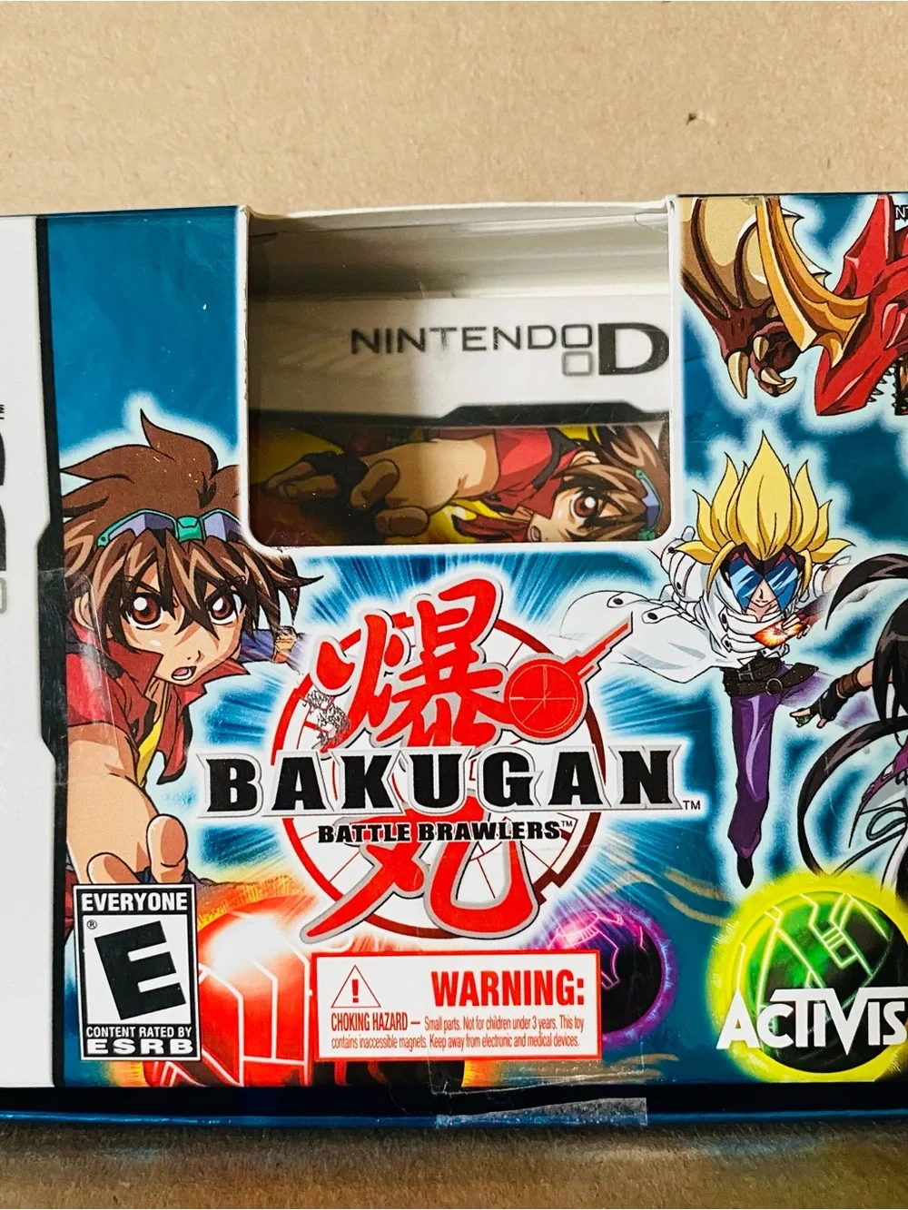 Bakugan Battle Brawlers Nintendo DS Game EUC includes box, game, pamphlet